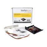 Startech. com 3. 5in sata to compactflash ssd adapter card for 3. 5 drive bay - lecteur de carte - 3, ...