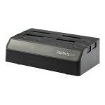 Startech. com dock pour disques durs 4 baies usb 3. 1  2, 5 / 3, 5  sata iii - boitier externe - 2, ...