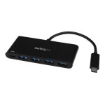 Startech. com hub usb 3. 0 4 ports - power delivery - usb - c vers 4x usb - a - concentrateur (hub) - ...
