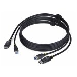 Startech. com 6ft (1. 8m) displayport and usb 5gbps kvm cable - câble clavier / vidéo / souris (kvm) ... Startech. com 6ft (1. 8m) displayport and usb 5gbps kvm cable - câble clavier / vidéo / souris (kvm) ...