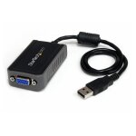 Startech. com adaptateur / convertisseur vid�o usb 2. 0 vers vga hd15 - carte graphique externe - m�le ...