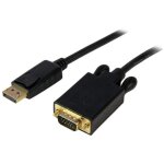 Startech. com adaptateur displayport vers vga - c�ble display port m�le vga m�le 1920x1200 - noir 4, ...