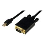 Startech. com adaptateur mini displayport vers vga - c�ble actif vid�o display port m�le vers vga m�le ...