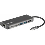 Startech. com adaptateur multiport usb c hdmi 4k 60hz, hub / station d'accueil usb - c avec 3 ports usb ...