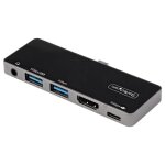 Startech. com adaptateur multiport usb - c - usb - c vers 4k 60hz hdmi 2. 0 - power delivery passthrough ...