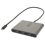 Startech. com adaptateur usb c vers 4 hdmi - carte vid�o / graphique externe - convertisseur usb type ...