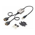 Startech. com adaptateur usb vers série de 2 ports de 60cm, ftdi / db9 rs232 - câble usb / série - usb ... Startech. com adaptateur usb vers série de 2 ports de 60cm, ftdi / db9 rs232 - câble usb / série - usb ...