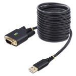 Startech. com adaptateur usb vers s�rie de 3m - com r�tention, db9 rs232 - c�ble usb / s�rie - usb (m) ...