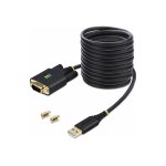 Startech. com adaptateur usb vers série de 3m - com rétention, db9 rs232 - câble usb / série - usb (m) ... Startech. com adaptateur usb vers série de 3m - com rétention, db9 rs232 - câble usb / série - usb (m) ...