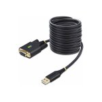 Startech. com adaptateur usb vers série null modem de 3m, rs232, ftdi - câble usb / série - usb (m) pour ... Startech. com adaptateur usb vers série null modem de 3m, rs232, ftdi - câble usb / série - usb (m) pour ...