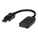 Startech. com adaptateur vid�o displayport vers hdmi - convertisseur dp vers hdmi - m / f - 1920x1200 ...