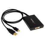 Startech. com adaptateur vid�o mini displayport� dp vers dvi dual link - 1xmini displayport m�le 1xusb ...