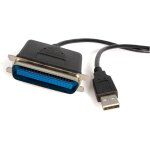 Startech. com cble adaptateur de 1. 80m usb vers 1 port parallle pour imprimante - mle mle