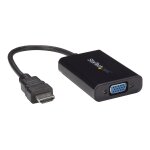 Startech. com cble adaptateur hdmi vers vga avec audio - convertisseur vido hdmi vers hd15 - mle / ...