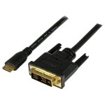 Startech. com c�ble adaptateur mini hdmi� vers dvi - d m / m pour tablet et cam�ra - 1x mini hdmi (type ...