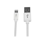Startech. com cble apple lightning vers usb pour iphone, ipod, ipad 2 m blanc - cble iphone 5 - chargeur ...