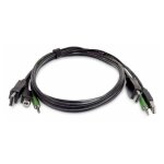 Startech. com - c�ble clavier / vid�o / souris (kvm) - conformit� taa - usb type a, prise audio de 3, ...