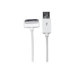 Startech. com cble connecteur apple dock 30 broches coud vers le bas vers usb 2 m - cordon de charge ...