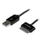 Startech. com c�ble connecteur apple dock 30 broches vers usb de 1 m pour ipad, iphone, ipod - noir - ...