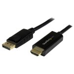 Startech. com c�ble displayport hdmi - 3 m - dp hdmi - adaptateur dispalyport vers hdmi avec c�ble int�gr� ...