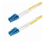 Startech. com c�ble fibre optique de 25m monomode lc � lc (upc) os2, lszh - cordon de raccordement - ...