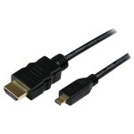 Startech. com c�ble hdmi� haute vitesse avec ethernet 3m - hdmi (m) vers micro hdmi (m), c�ble micro ...