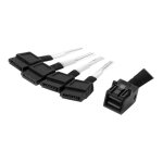 Startech. com câble mini sas vers sata interne de 1 m - cordon sff - 8643 vers 4x sata - câble sata / ... Startech. com câble mini sas vers sata interne de 1 m - cordon sff - 8643 vers 4x sata - câble sata / ...