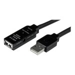 Startech. com c�ble r�p�teur active usb 2. 0 25 m m�le vers femelle - rallonge / extension usb 2. 0 actif ...
