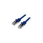 Startech. com c�ble r�seau cat6 blind� sftp sans crochet - 2 m bleu - cordon ethernet rj45 anti - accroc ...