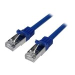 Startech. com c�ble r�seau cat6 blind� sftp sans crochet - 3 m bleu - cordon ethernet rj45 anti - accroc ...