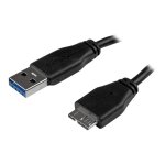 Startech. com câble superspeed usb 3. 0 slim et court a vers micro b de 15 cm - cordon usb a vers micro ... Startech. com câble superspeed usb 3. 0 slim et court a vers micro b de 15 cm - cordon usb a vers micro ...