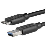 Startech. com c�ble superspeed usb 3. 0 slim a vers micro b de 2 m - cordon usb a vers micro b - m�le ...
