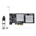 Startech carte adaptateur r�seau pcie 10gbe 2 ports - carte ethernet - adaptateur r�seau - pcie 3. 0 ...
