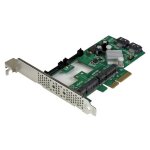 Startech carte contr�leur / adaptateur pci express 2. 0 raid vers 2 ports sata iii 6 gb / s avec 2 slots ...
