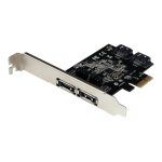Startech. com carte contrleur pci express avec 2 ports sata iii interne et 2 ports esata externe - adaptateur ...