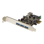 Startech. com carte contrôleur pci express à 4 ports usb 3. 0 - 3 externes 1 interne - adaptateur pcie ... Startech. com carte contrôleur pci express à 4 ports usb 3. 0 - 3 externes 1 interne - adaptateur pcie ...