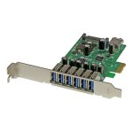 Startech. com carte contrôleur pci express à 7 ports usb 3. 0 - 6 externes 1 interne - adaptateur pcie ... Startech. com carte contrôleur pci express à 7 ports usb 3. 0 - 6 externes 1 interne - adaptateur pcie ...