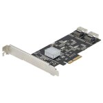 Startech. com carte contr�leur sata pcie 8 ports - carte sata pci express 6gbps 4 contr�leurs h�te - ...