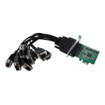Startech. com carte pci express  8 ports db9 rs232 - adaptateur pcie srie - uart 16950 (pex8s952) - ...