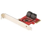 Startech. com carte pci express sata 4 ports - contr�leur pcie sata - asm1166 non - raid - convertisseur ...