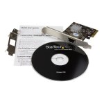 Startech. com carte rseau pci express  1 port 10gbase - t / nbase - t ethernet avec support pour 5 ...