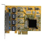 Startech carte r�seau pci express � 4 ports gigabit ethernet avec chipset realtek rtl8111g - adaptateur ...