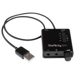 Startech carte son externe usb avec sortie spdif audio num�rique - convertisseur dac usb audio st�r�o ...