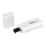 Startech. com carte son externe usb vers audio stro - adaptateur audio stro - 1x usb a mle - 2x ...