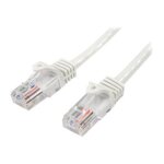 Startech. com c�ble r�seau cat5e utp sans crochet de 7 m - blanc - cordon de raccordement - rj - 45 (m) ...