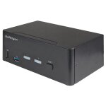 Startech. com commutateur kvm hdmi 2. 0, 2 ports, 2 ecrans - 4k 60hz ultra hdr - kvm de bureau 4k hdmi ...