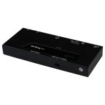 Startech. com commutateur / switch vid�o hdmi � 2 ports - commutation automatique et prioritatire - bo�tier ...