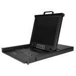 Startech. com console kvm 1u vga � 8 ports � montage en rack pour racks de serveur - 17 pouces (rkcons1708k) ...