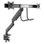 Startech. com double bras pour �crans pc - double affichage - r�glage de hauteur synchronis� - pour moniteurs ...
