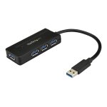 Startech. com hub usb 3. 0  4 ports - mini hub avec port de charge - adaptateur d'alimentation inclus ...